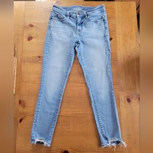 BKE Payton Universal Fit Ankle Skinny Jeans Size 26x27 SOME WEAR SEE DESCRIPTION